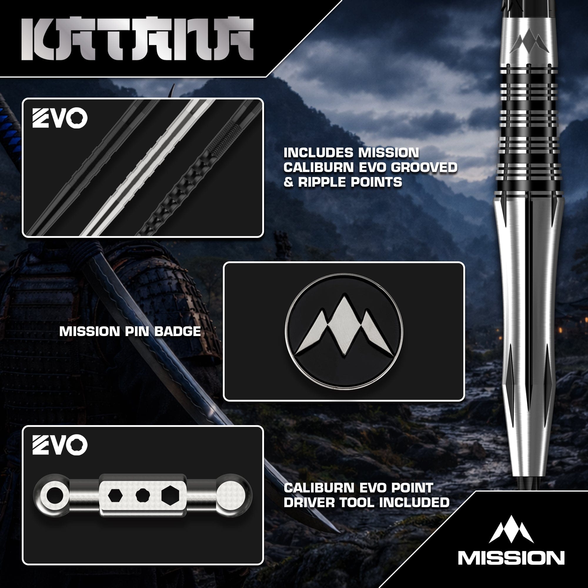 mission-katana-steeldarts-22g-95-tungsten-schwarz image 6